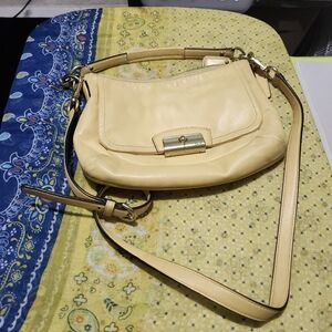Coach Purse Yellow Crossbody